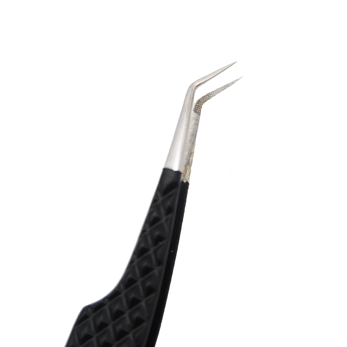 Slim angled fibre grip