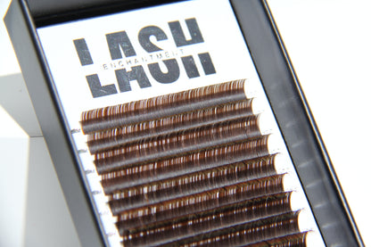 Brown Flat Lashes