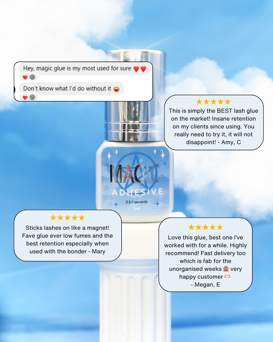 Magic Adhesive - Fast Drying Lash Glue